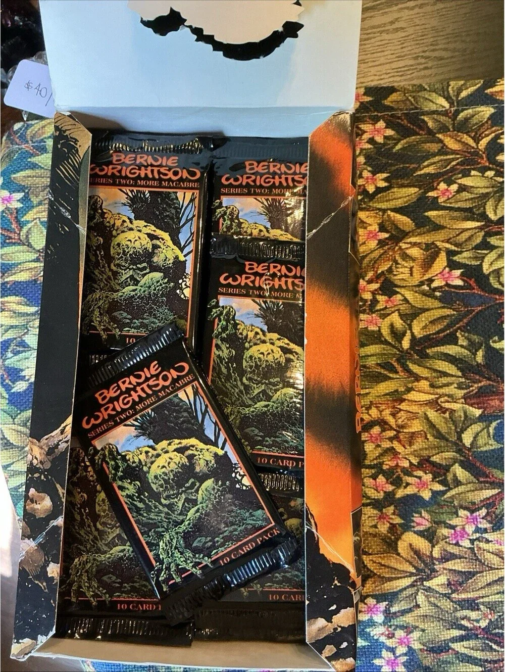 1994 Bernie Wrightson Series Two: More Macabre Cards (18) Factory Sealed Packs